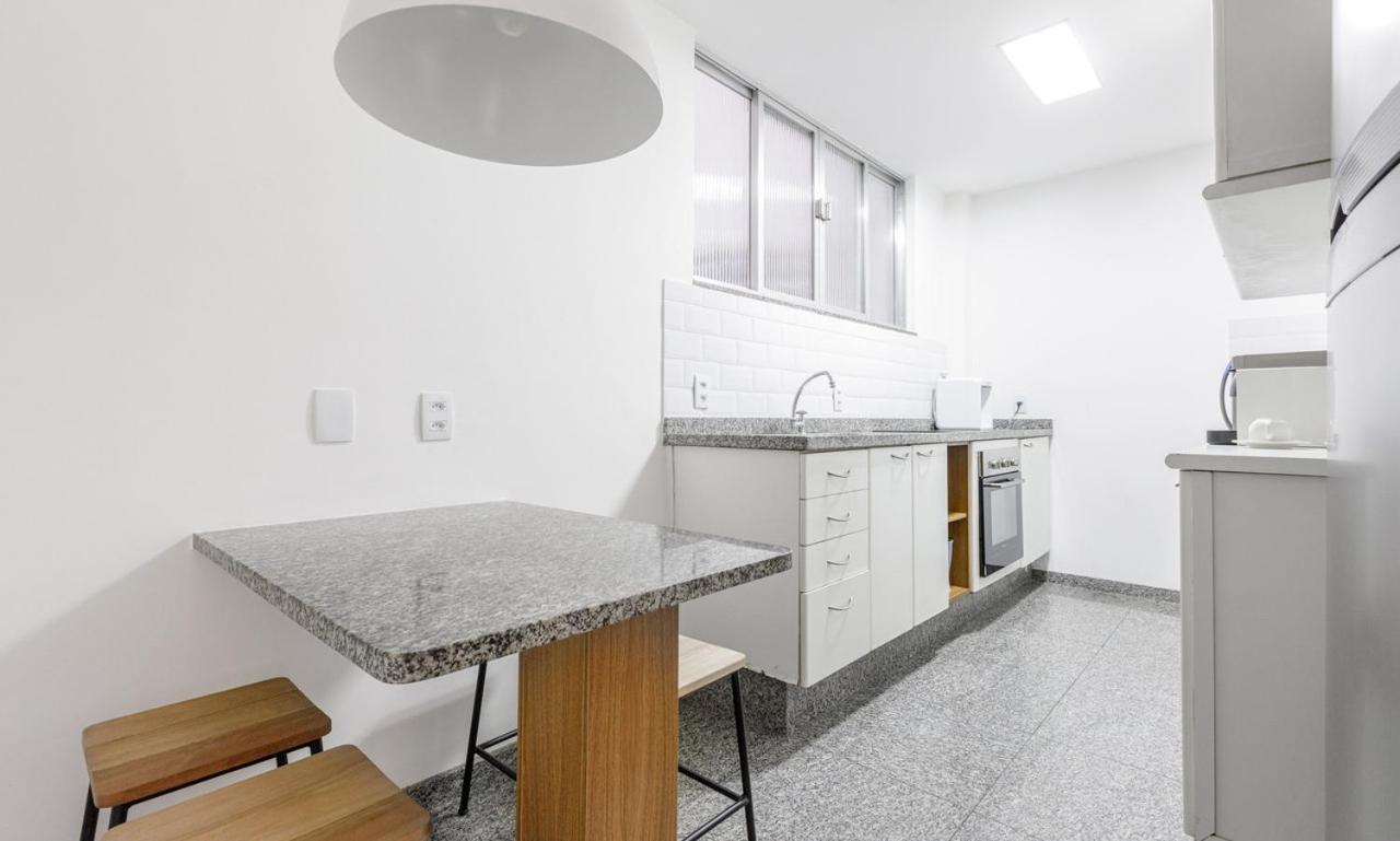 公寓 Tabas Lindo Ape De 2 Quartos No Leblon Lb0023