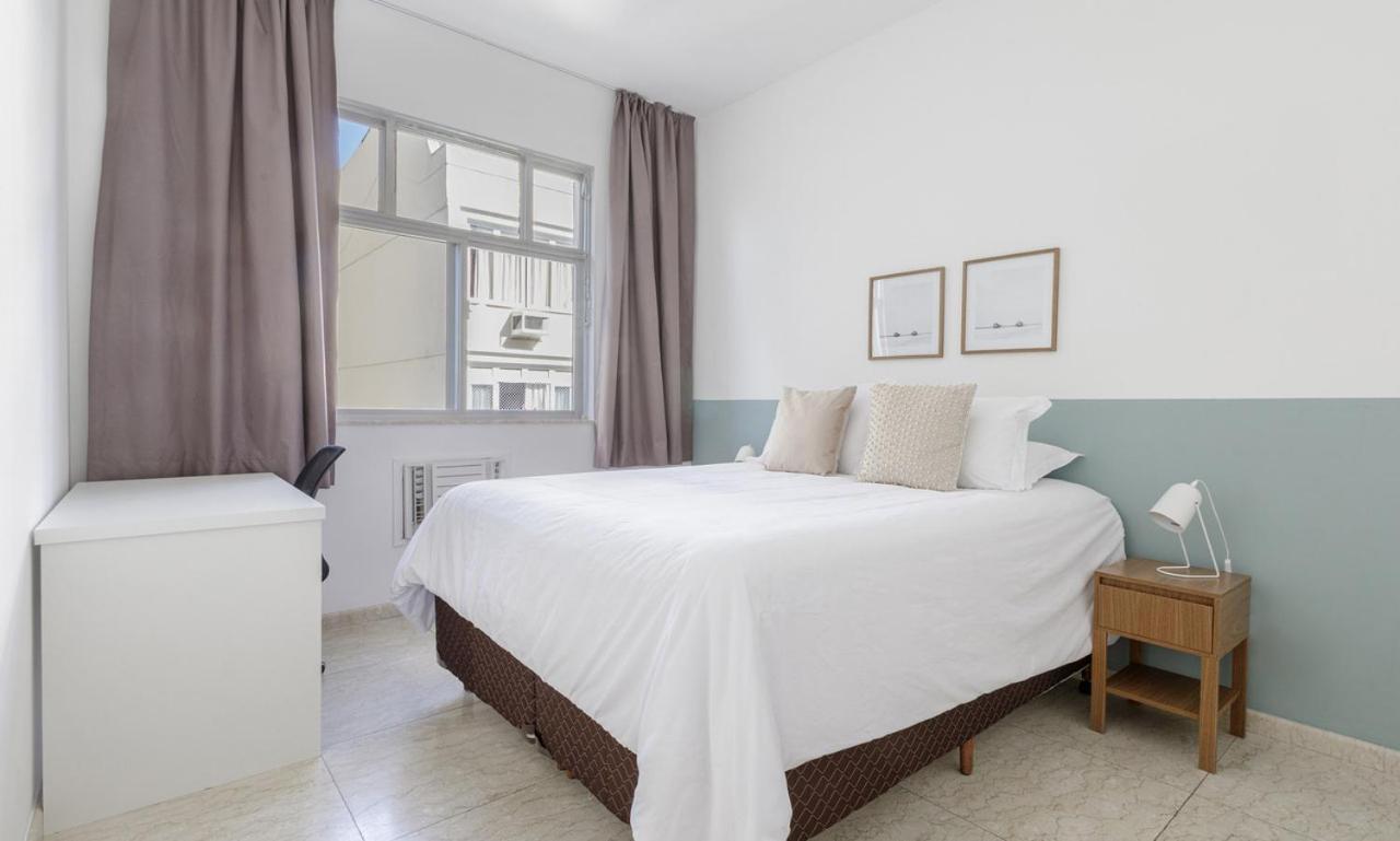 Tabas Lindo Ape De 2 Quartos No Leblon Lb0023 * 里约热内卢